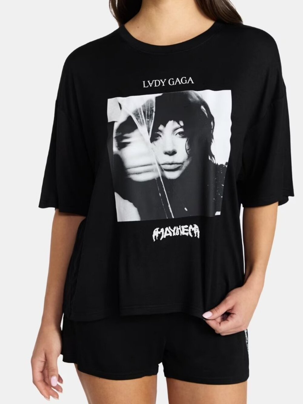 [NEW] WOMEN'S LADY GAGA 2PCS PJS WOMEN'S PAJAMA SET (2-PIECE) WOMENS SIZE 3X